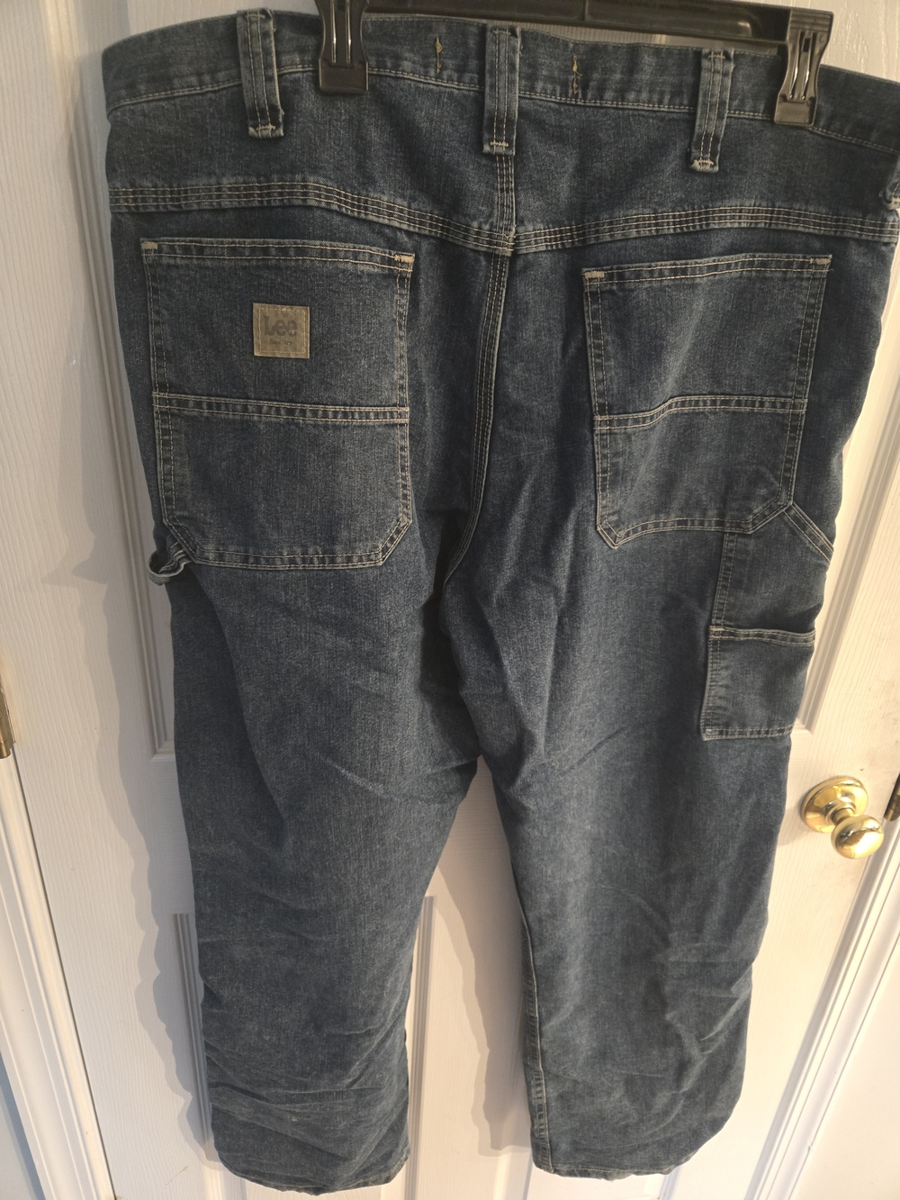 Lee Men's 38w X 30 L Blue Denim Jeans - Picture 5 of 8